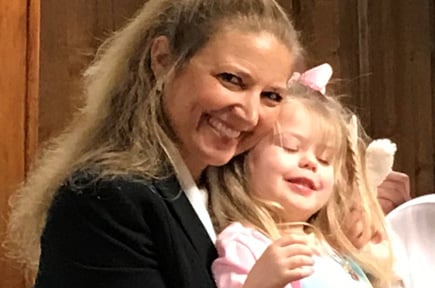 Photo of Attorney Sheryl Miears and Child